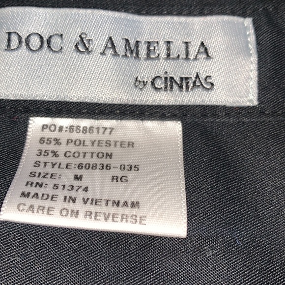 PEP BOYS Doc & Amelia Cintas Medium Work Shirt RARE FIND - Picture 6 of 9